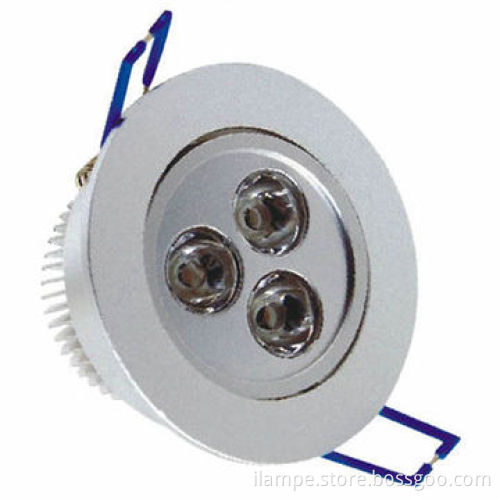 Embedded new type 3, 5, 7, 9, 12, 15, 18, 21W LED ceiling light
